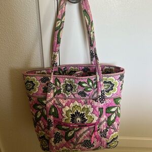 Vera Bradley Pink Floral Tote Bag